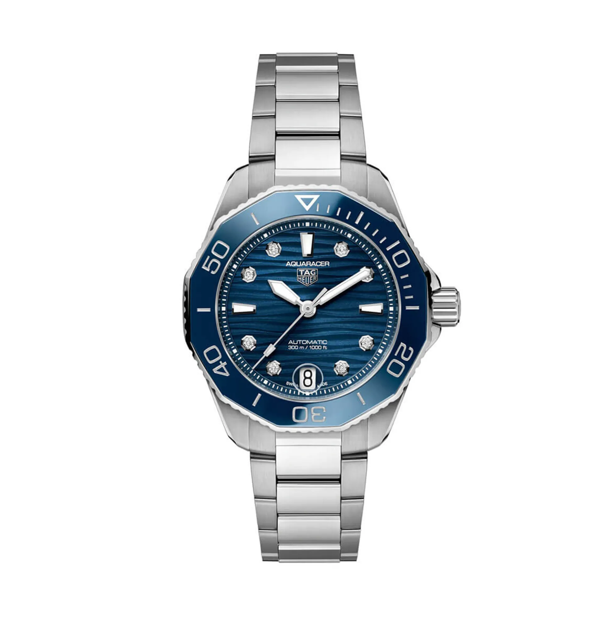 TAG Heuer Aquaracer Professional 300 Blue Steel Watch, 36mm