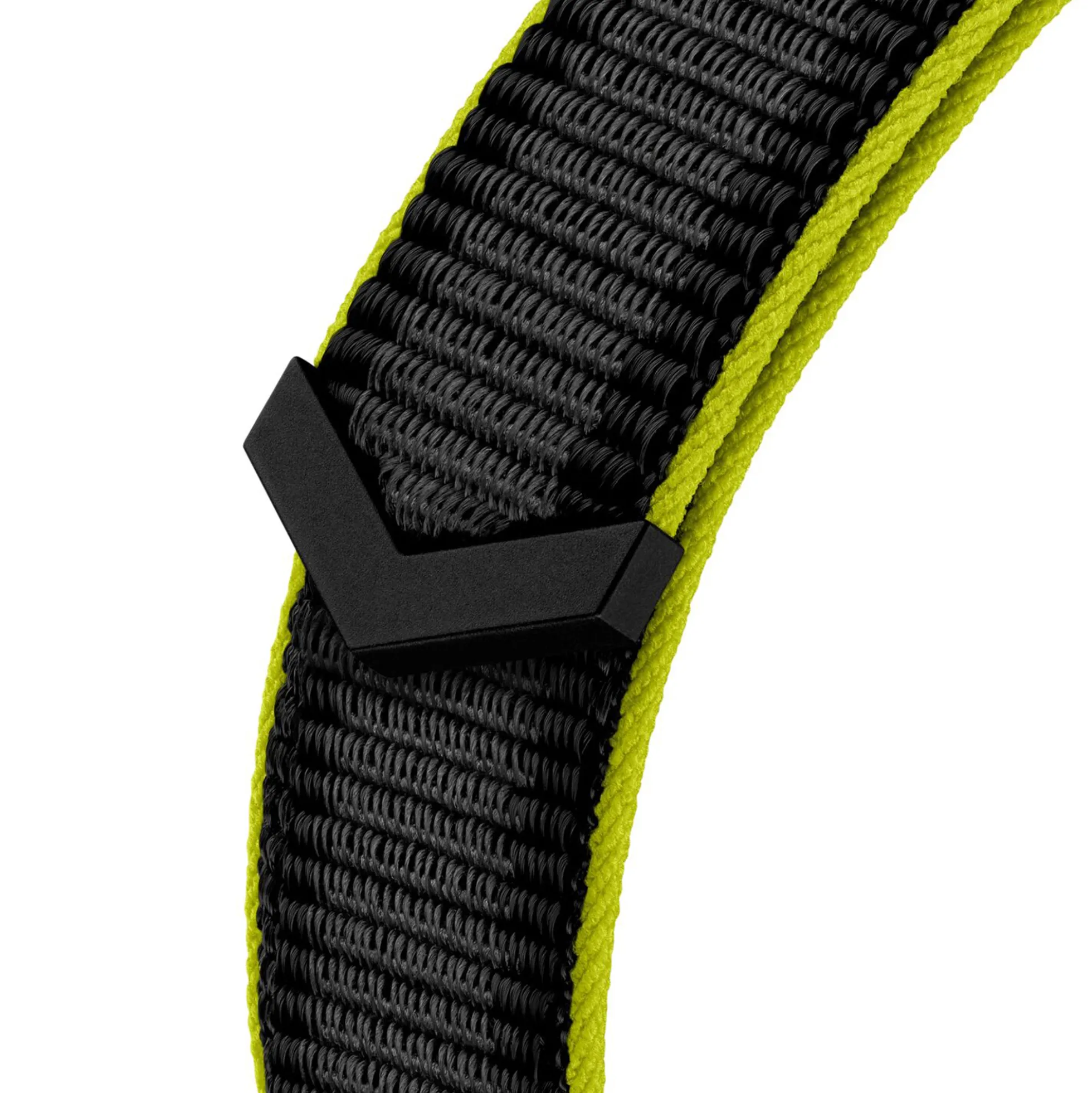 TAG Heuer Calibre E5 Lime & Black Running Textile Strap, 45mm