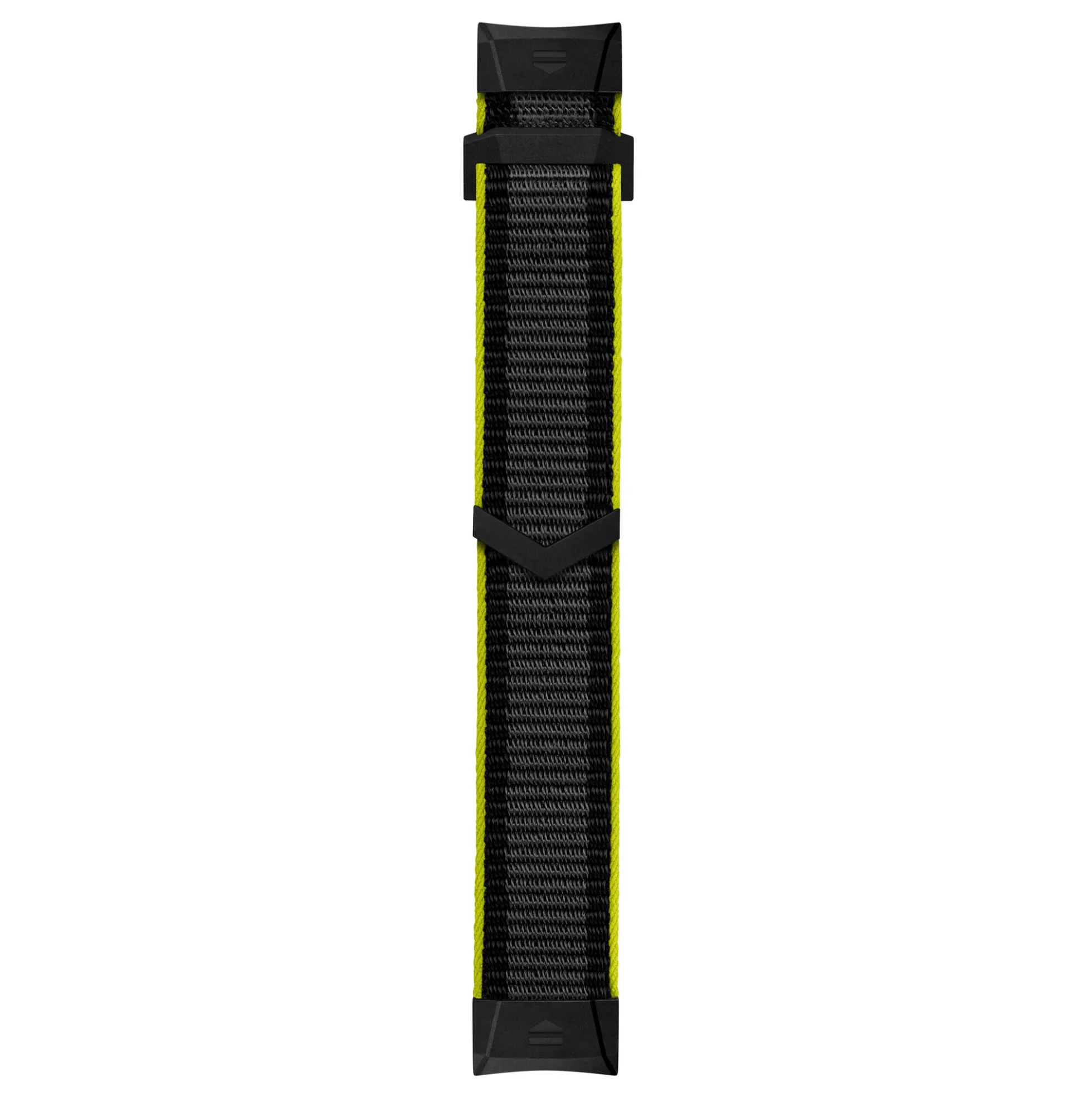 TAG Heuer Calibre E5 Lime & Black Running Textile Strap, 45mm