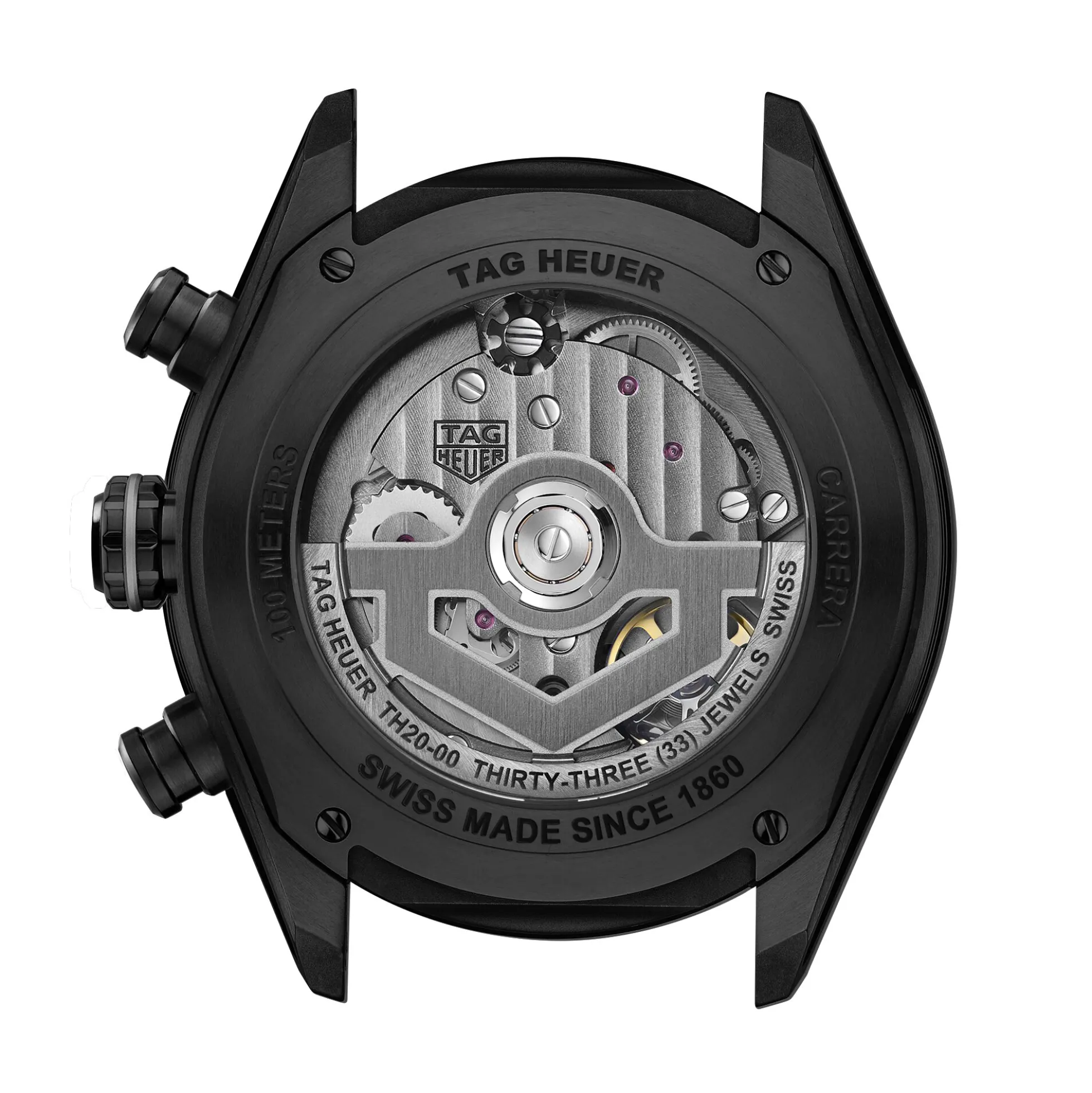 TAG Heuer Carrera Chronograph Extreme Sport Black and Gold Dial, 44mm