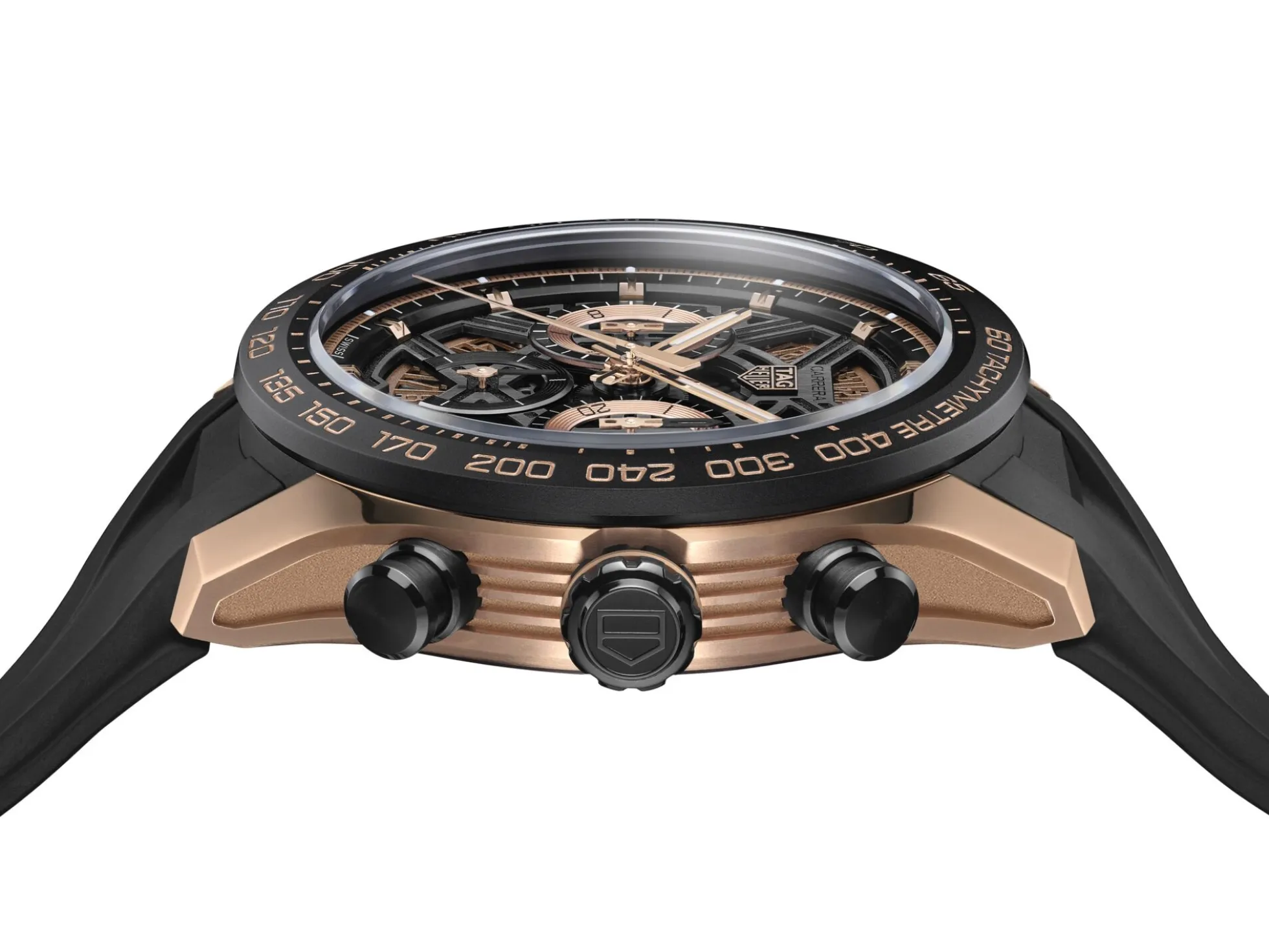 TAG Heuer Carrera Chronograph Extreme Sport Black and Gold Dial, 44mm