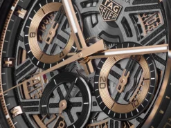 TAG Heuer Carrera Chronograph Extreme Sport Black and Gold Dial, 44mm