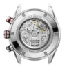 TAG Heuer Carrera Chronograph Watch Black Dial Rubber Strap, 44mm