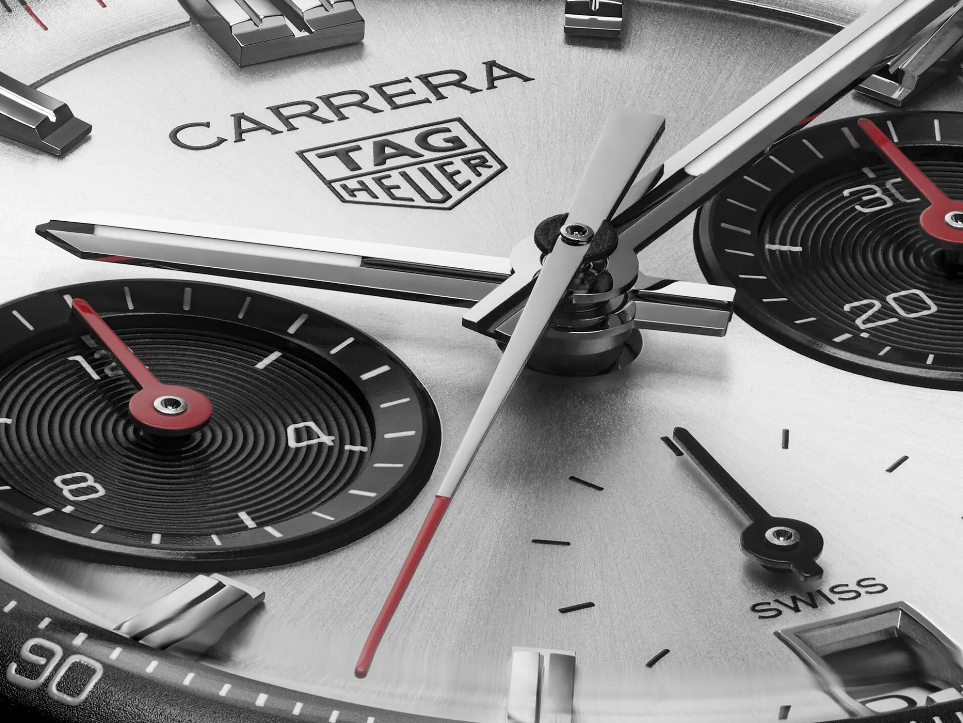 TAG Heuer Carrera Chronograph White Dial, 39mm