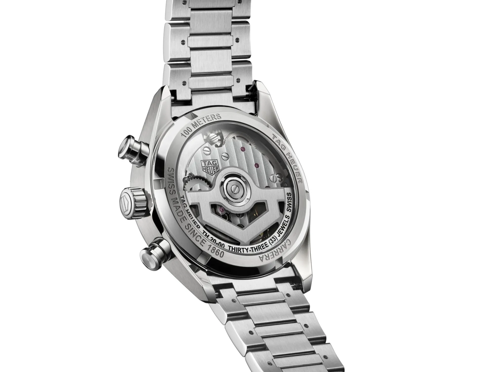 TAG Heuer Carrera Chronograph White Dial, 39mm