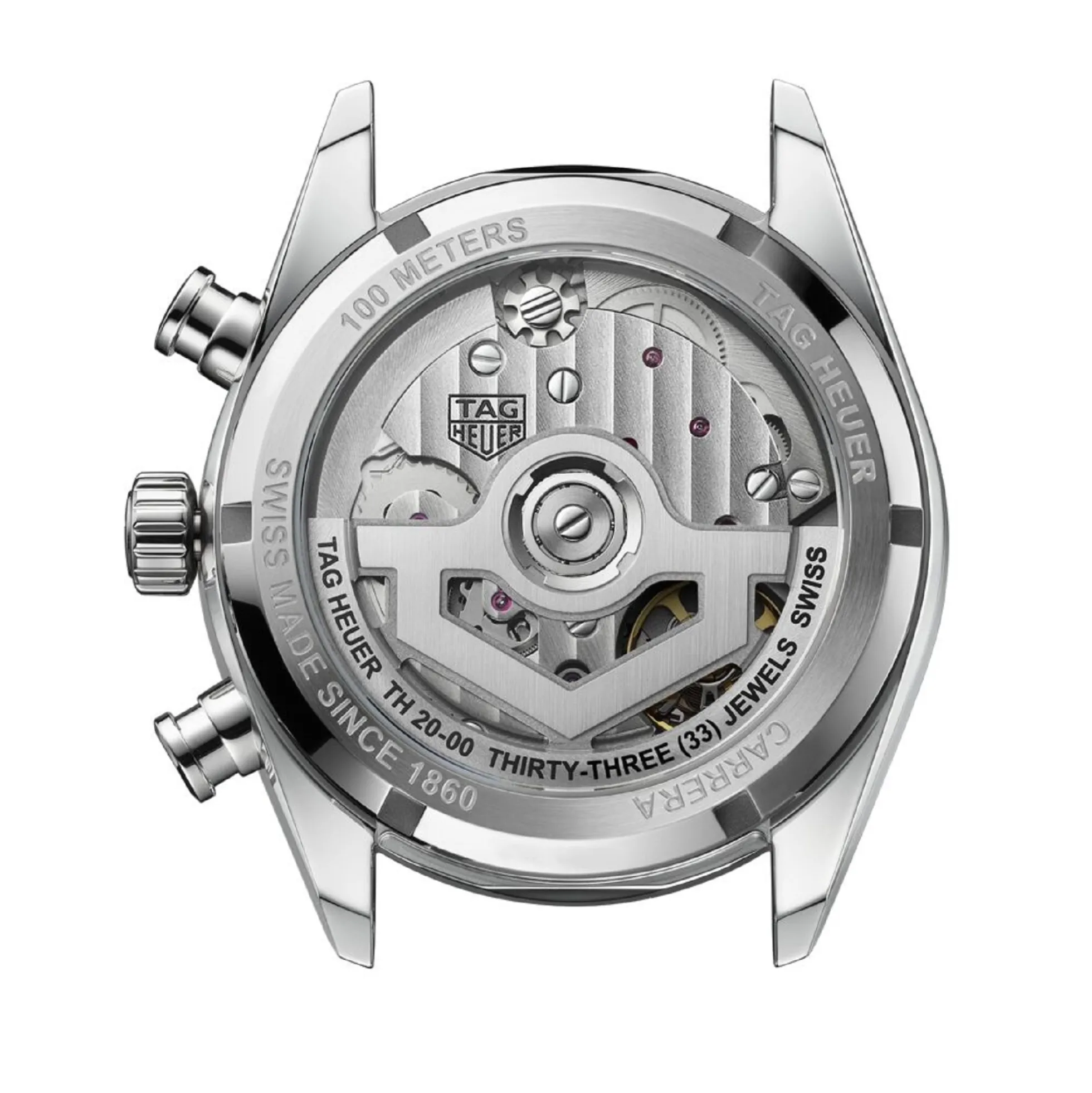 TAG Heuer Carrera Chronograph White Dial, 39mm
