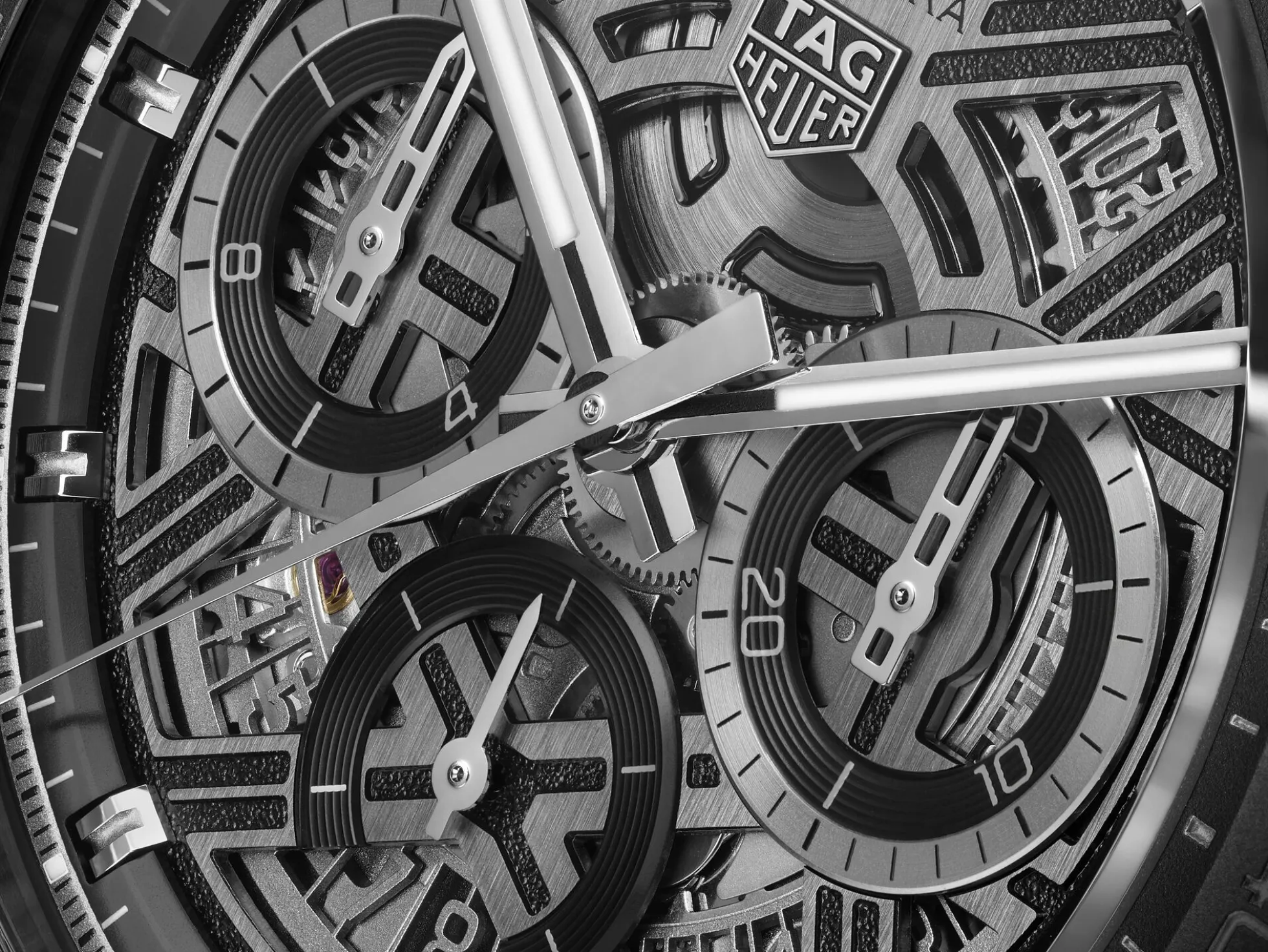 TAG Heuer Carrera Chronograph Extreme Sport Black Dial, 44mm