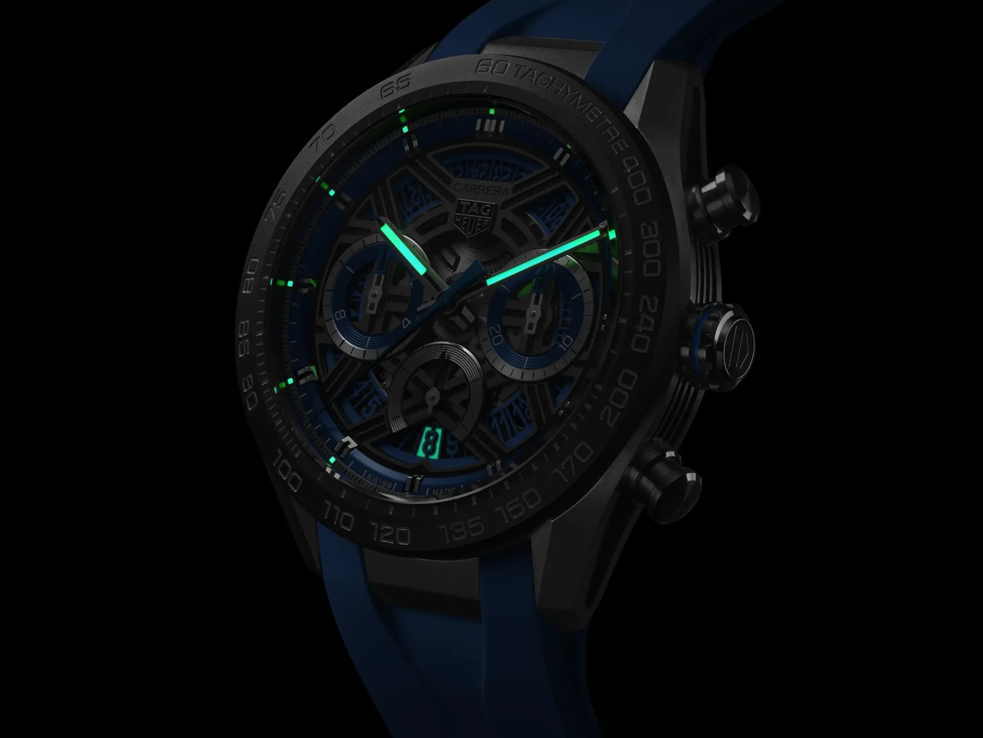 TAG Heuer Carrera Chronograph Extreme Sport Blue Dial, 44mm