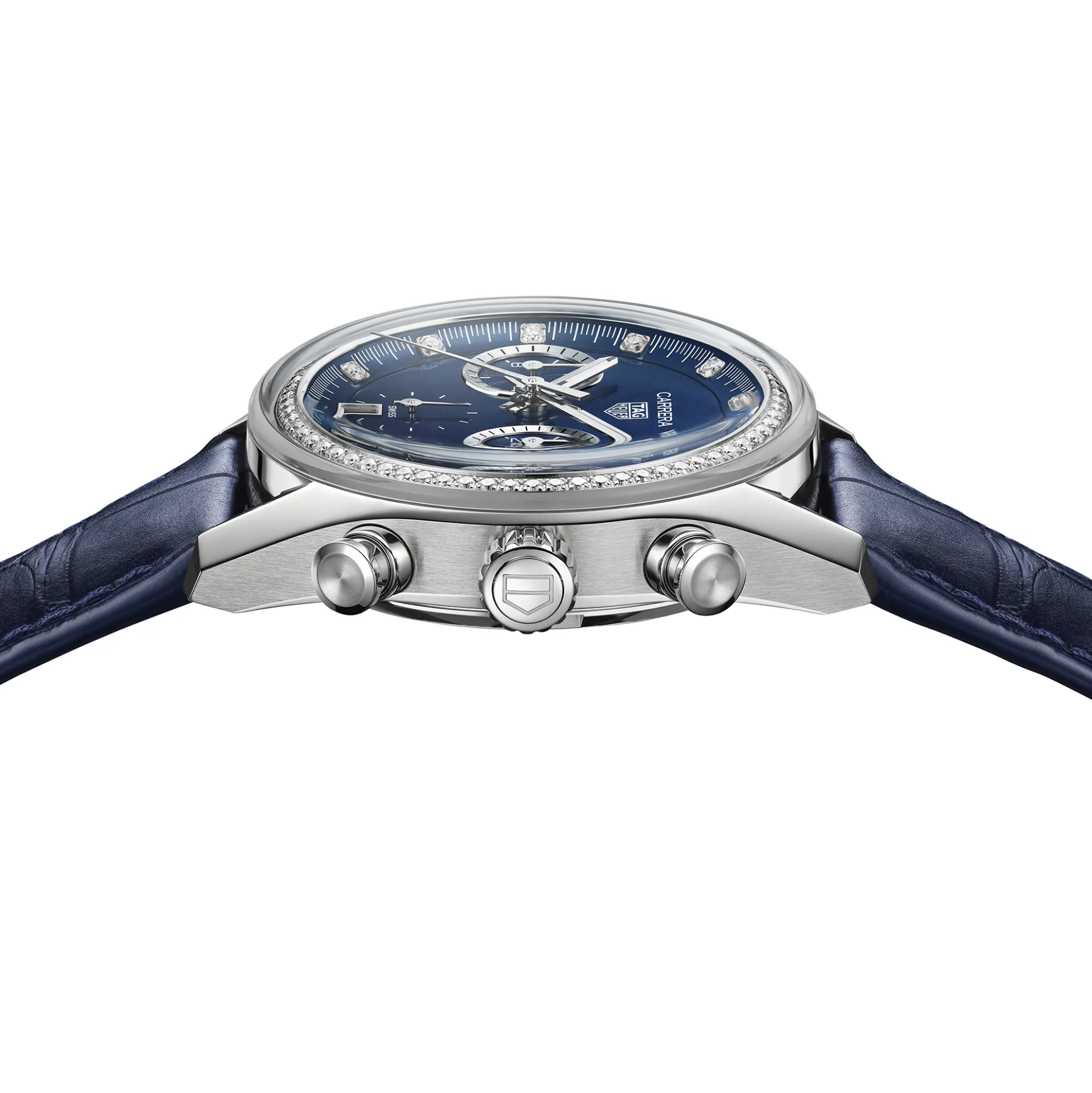 TAG Heuer Carrera Chronograph Blue Dial Watch, 39mm