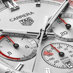 TAG Heuer Carrera Chronosprint x Porsche White Dial Watch, 42mm