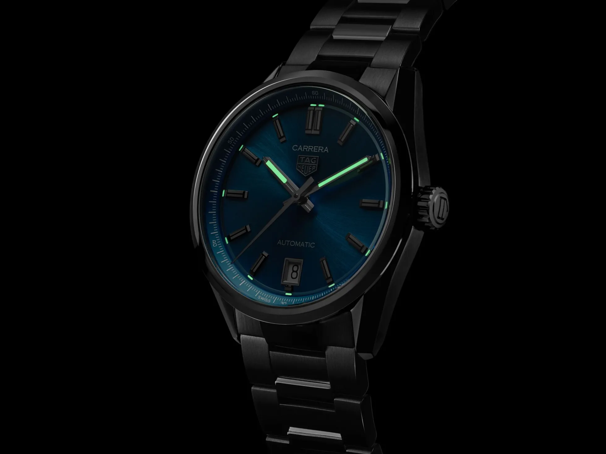 TAG Heuer Carrera Date Blue Dial, 36mm
