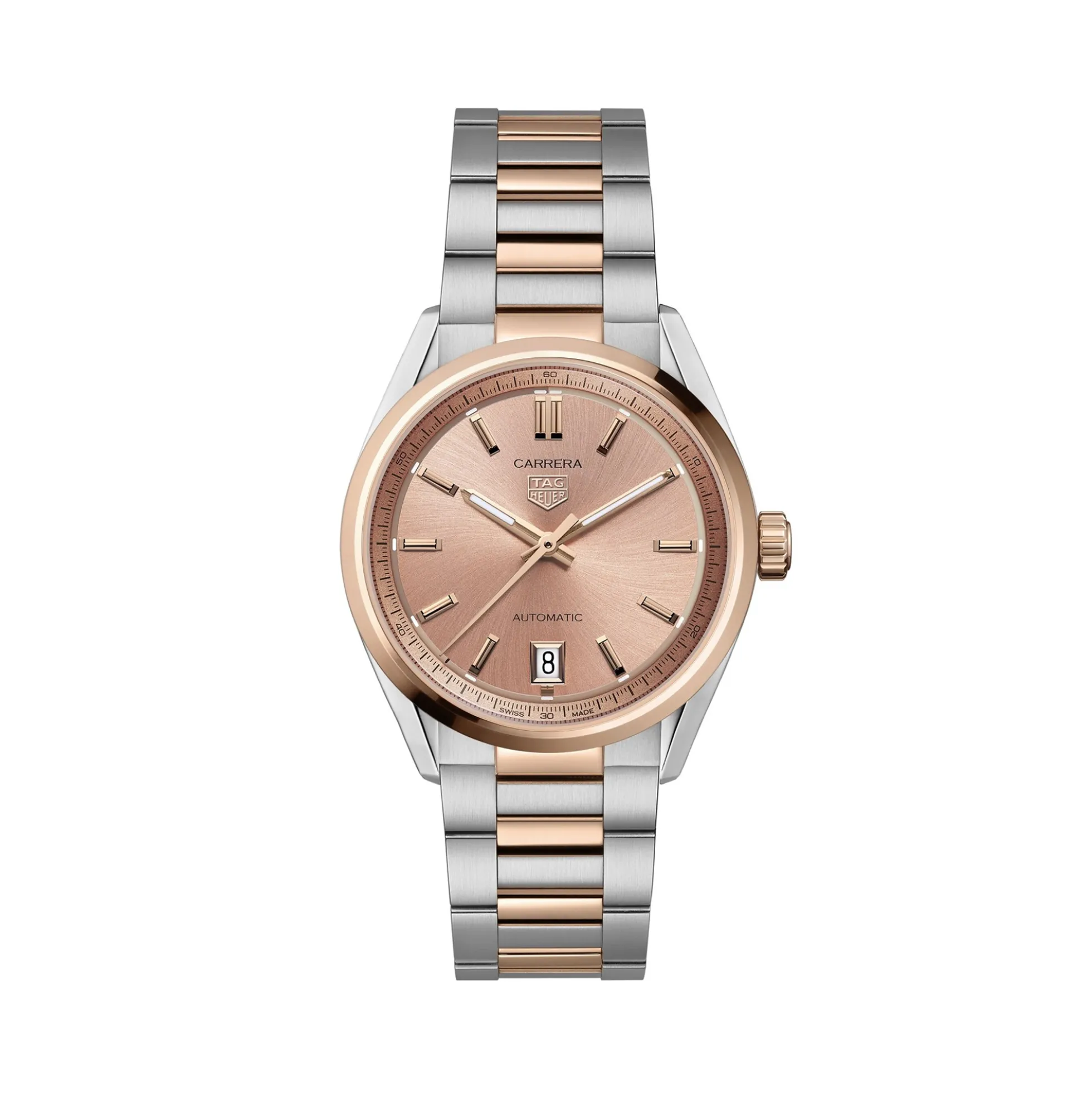 TAG Heuer Carrera Date Pink Dial, 36mm