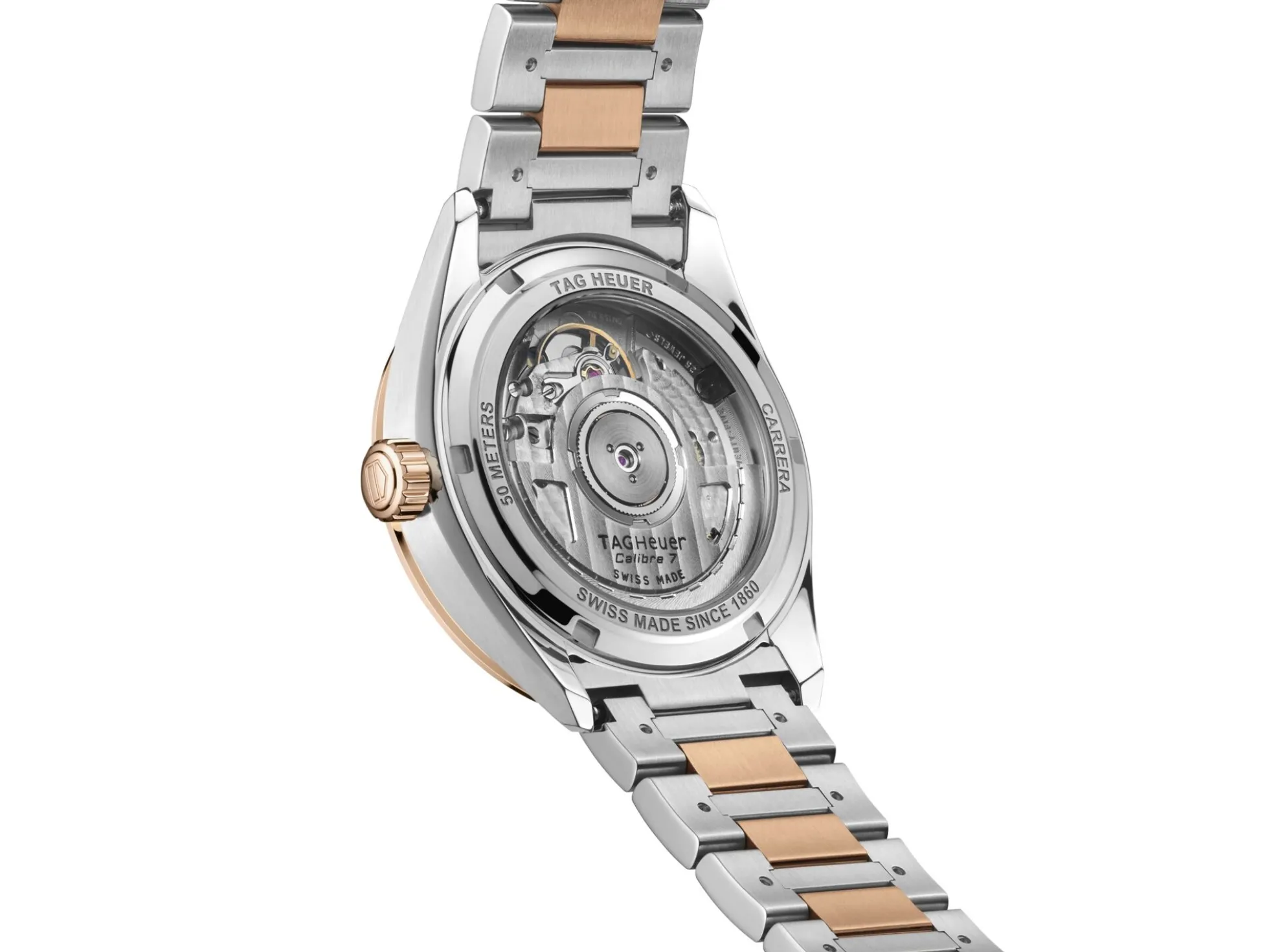 TAG Heuer Carrera Date Pink Dial, 36mm