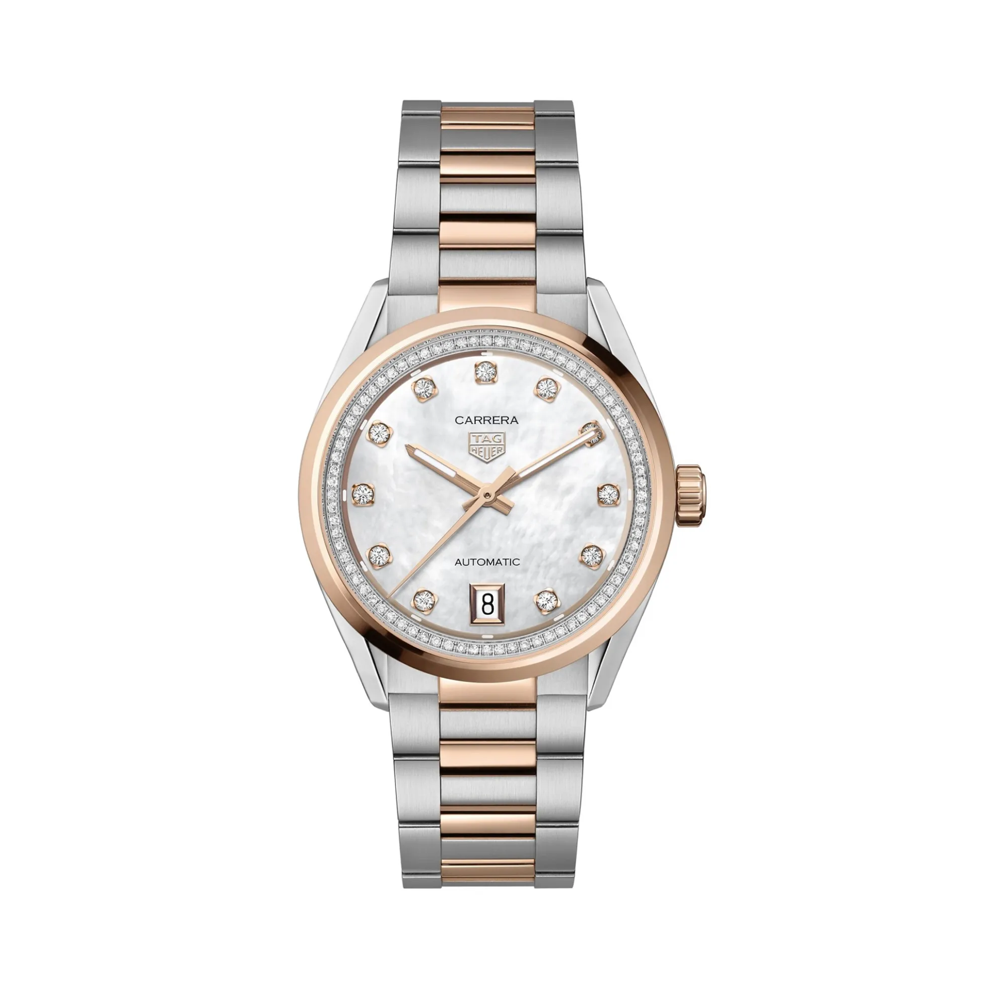 TAG Heuer Carrera Date White Dial, 36mm