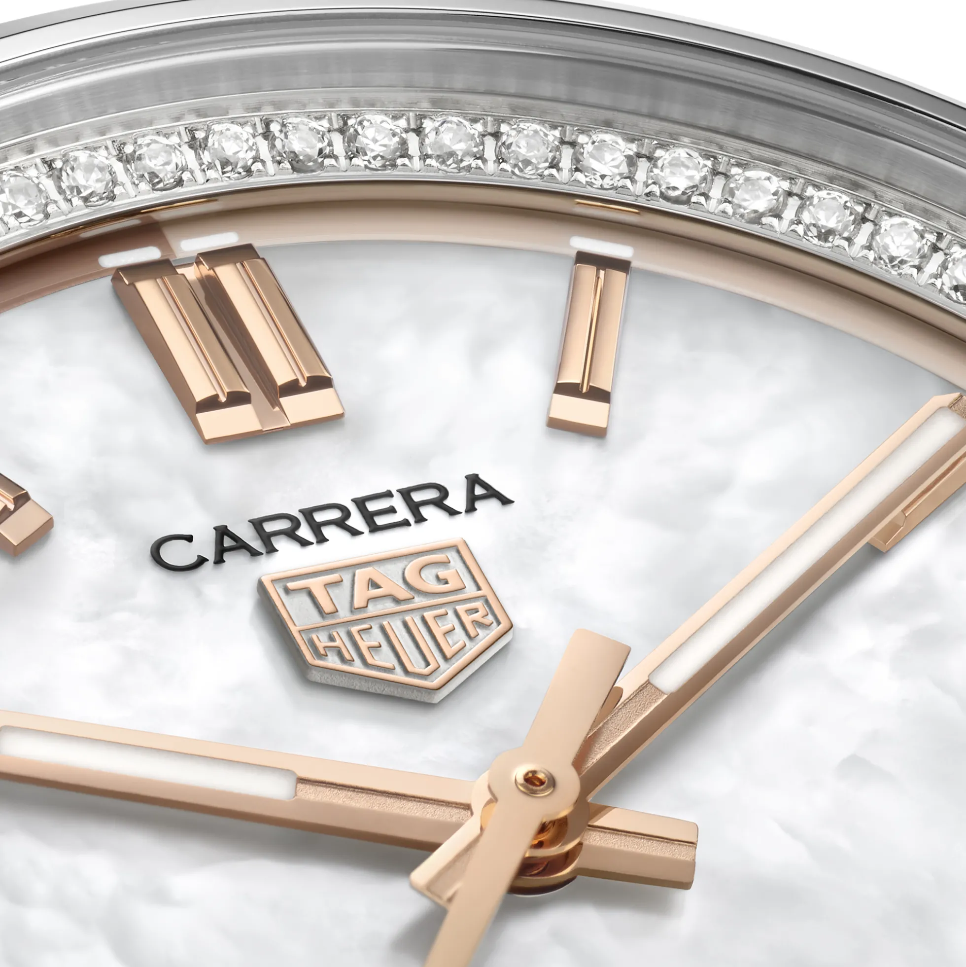 TAG Heuer Carrera Date White Dial Watch, 36mm