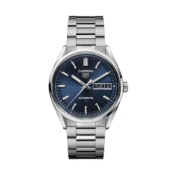 TAG Heuer Carrera Day-Date Blue Dial Watch, 41mm