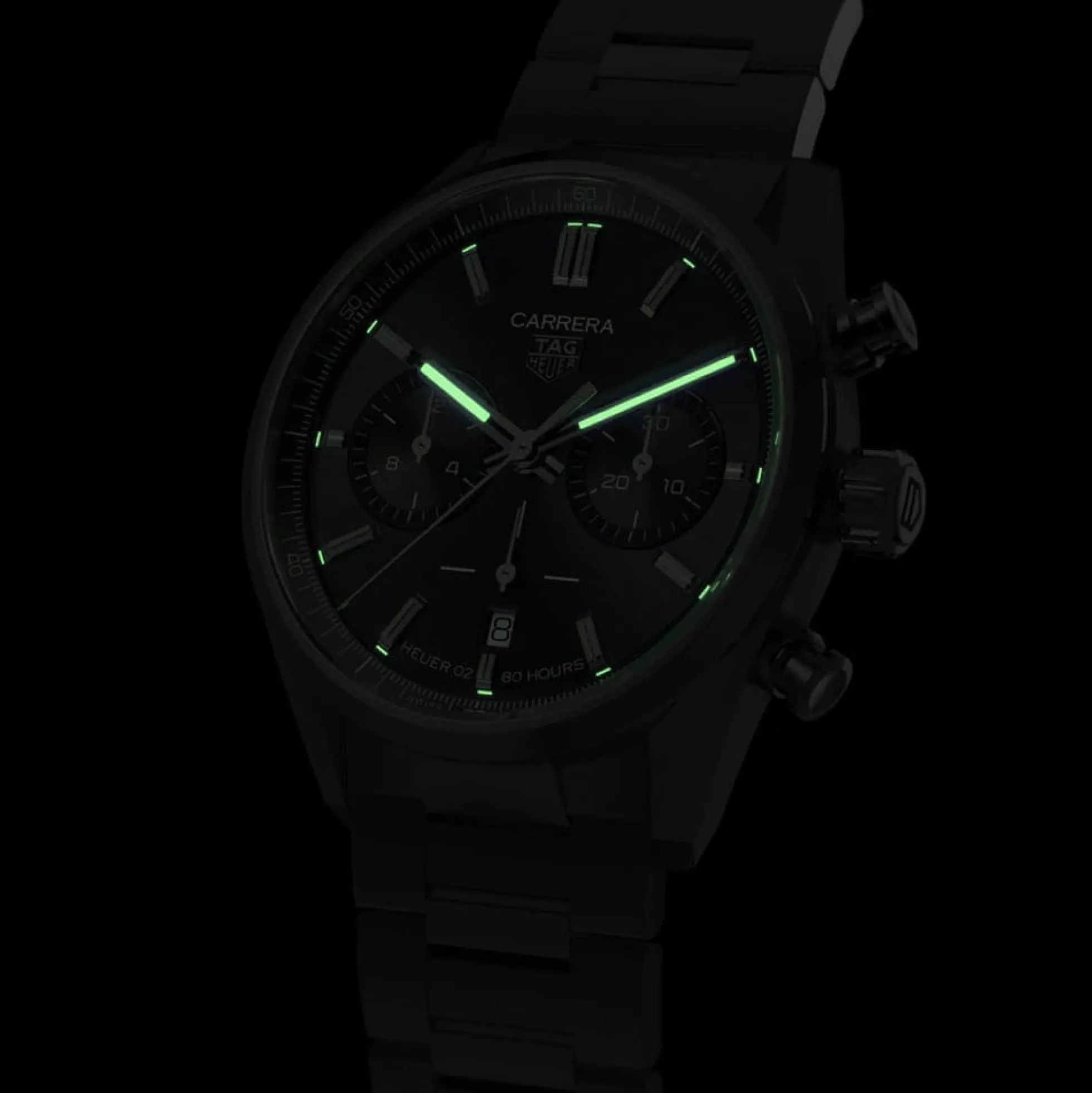 TAG Heuer Carrera Heuer 02 Automatic Mens Blue Steel Chronograph Watch