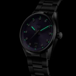 TAG Heuer Carrera Purple Dial Watch, 36mm