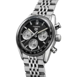TAG Heuer Chronograph Black Dial Watch, 39mm