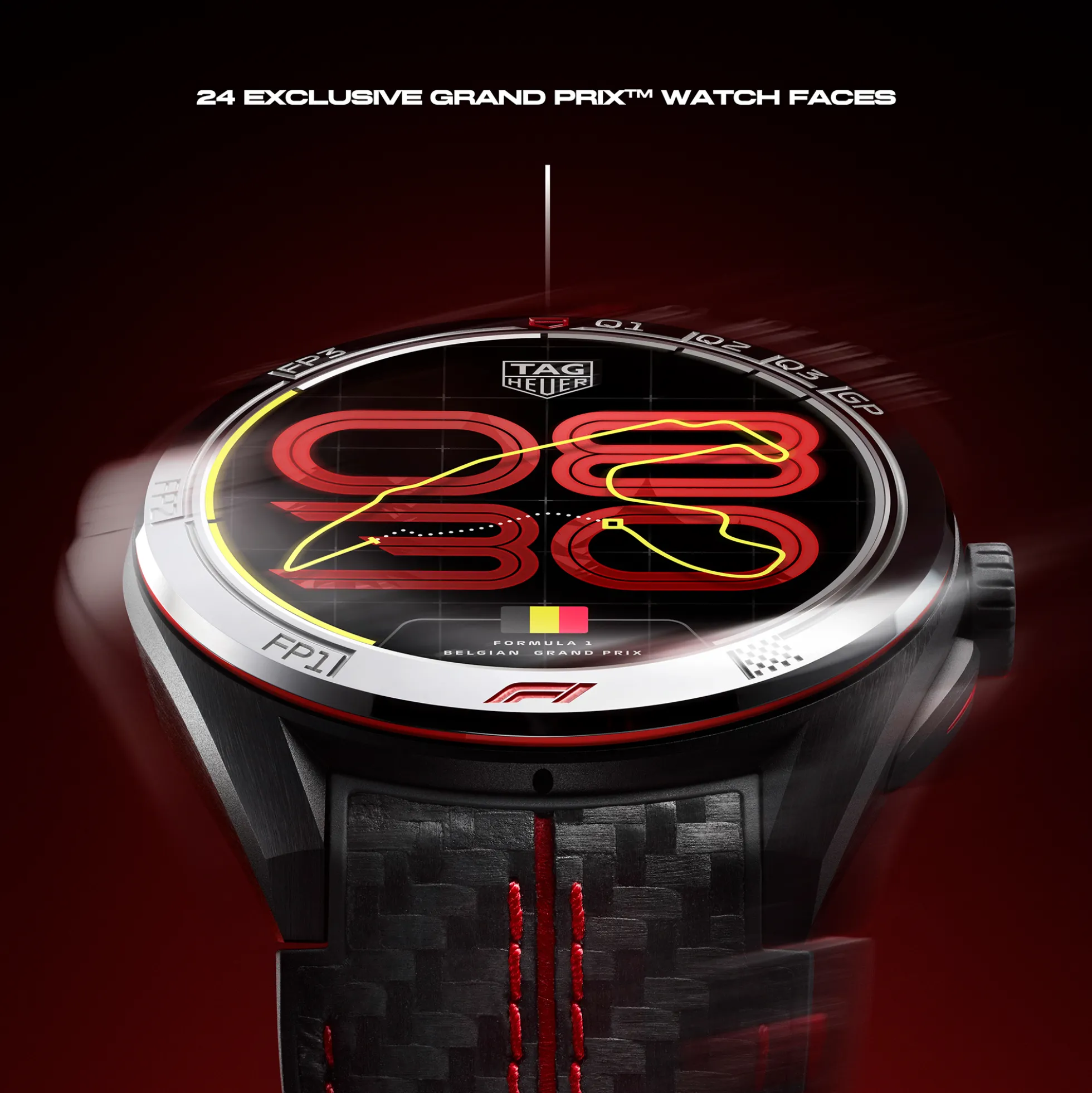 TAG Heuer Connected Calibre E5 x Formula 1® Edition Watch, 45mm
