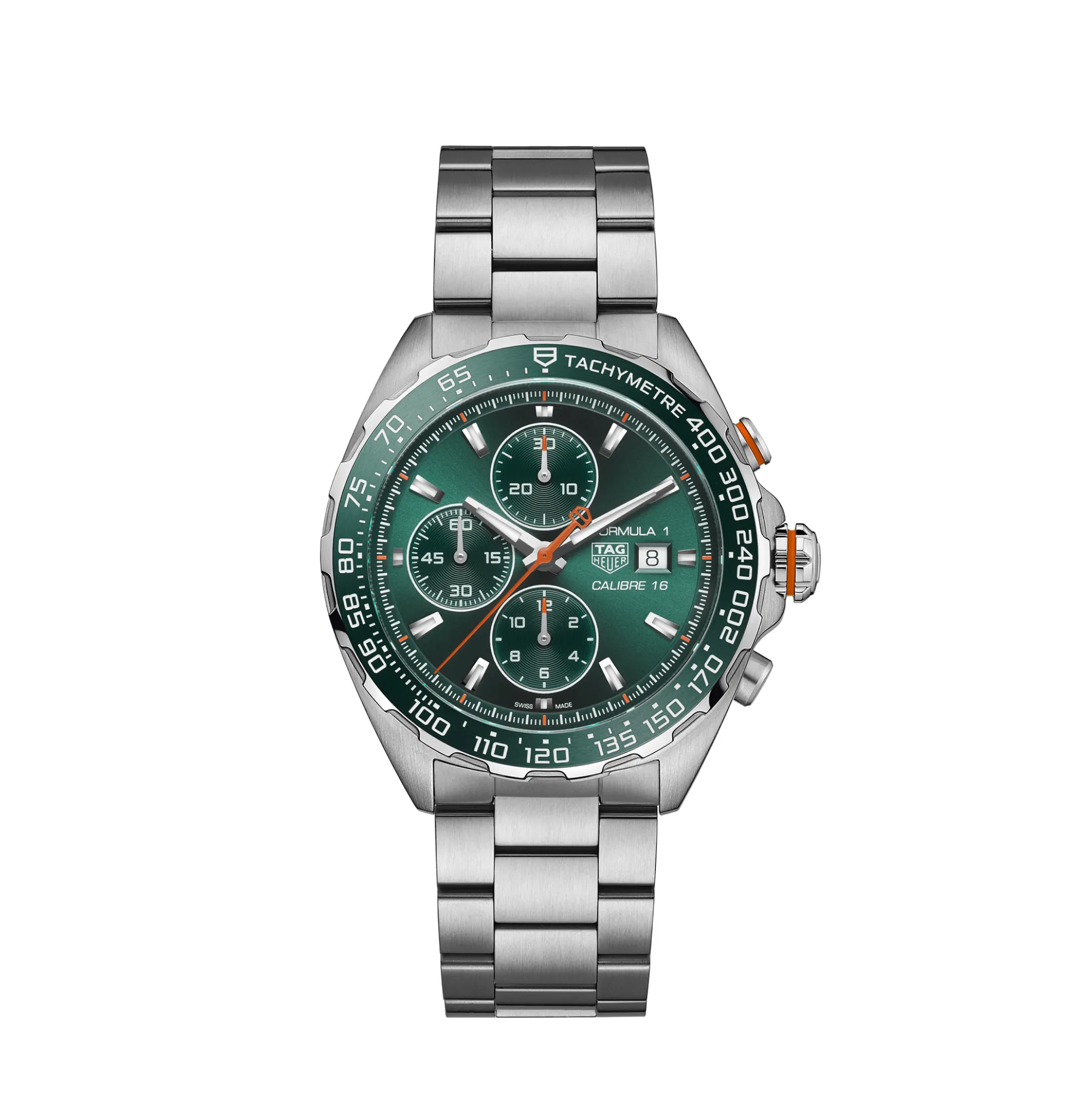 TAG Heuer Formula 1 Chronograph Green Dial, 44mm