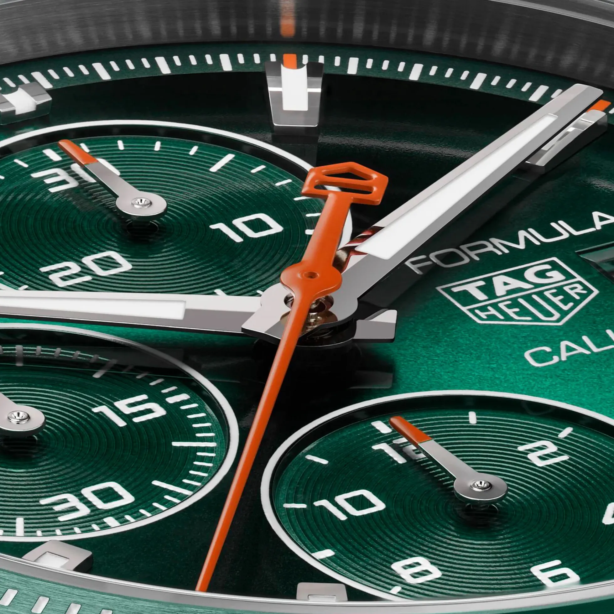 TAG Heuer Formula 1 Chronograph Green Dial, 44mm
