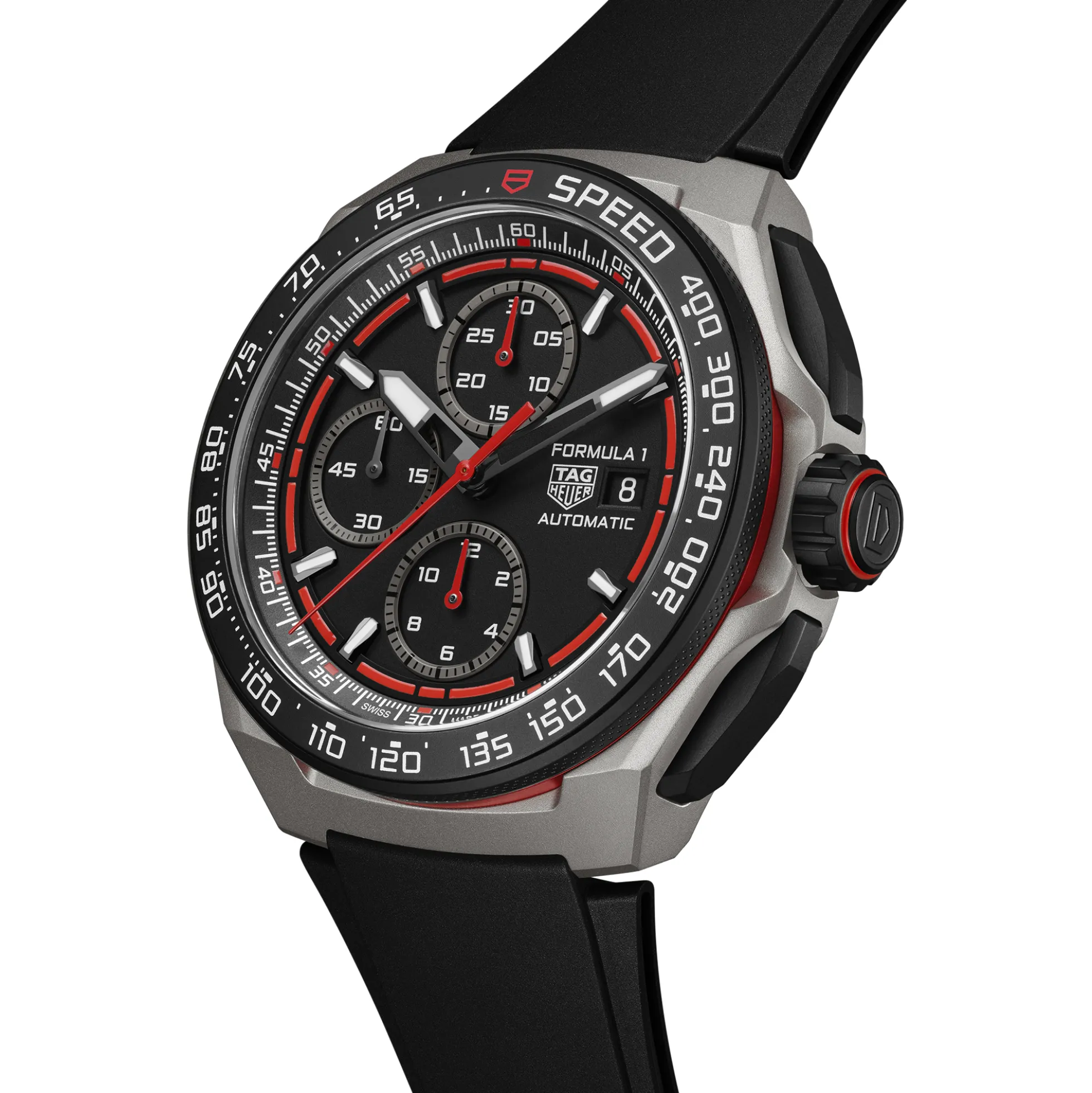 TAG Heuer Formula 1 Chronograph Black Dial Watch, 44mm