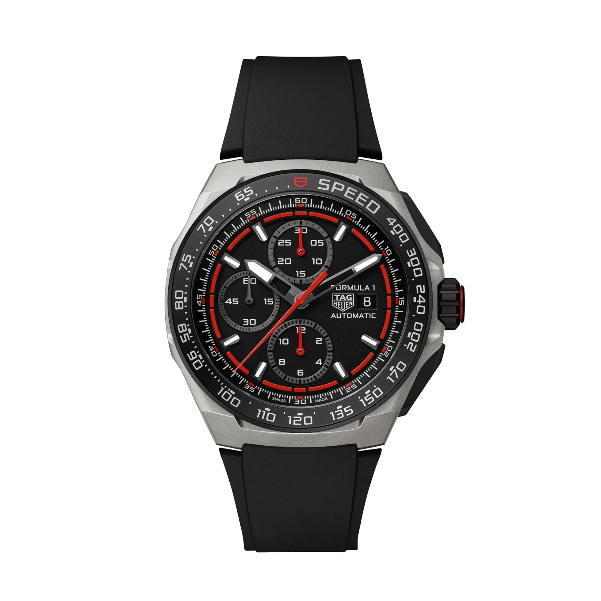 TAG Heuer Formula 1 Chronograph Black Dial Watch, 44mm