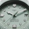 TAG Heuer Formula 1 Solargraph Green Dial Watch, 38mm