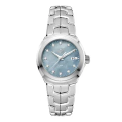 TAG Heuer Link Quartz Ladies Grey Blue Steel Watch