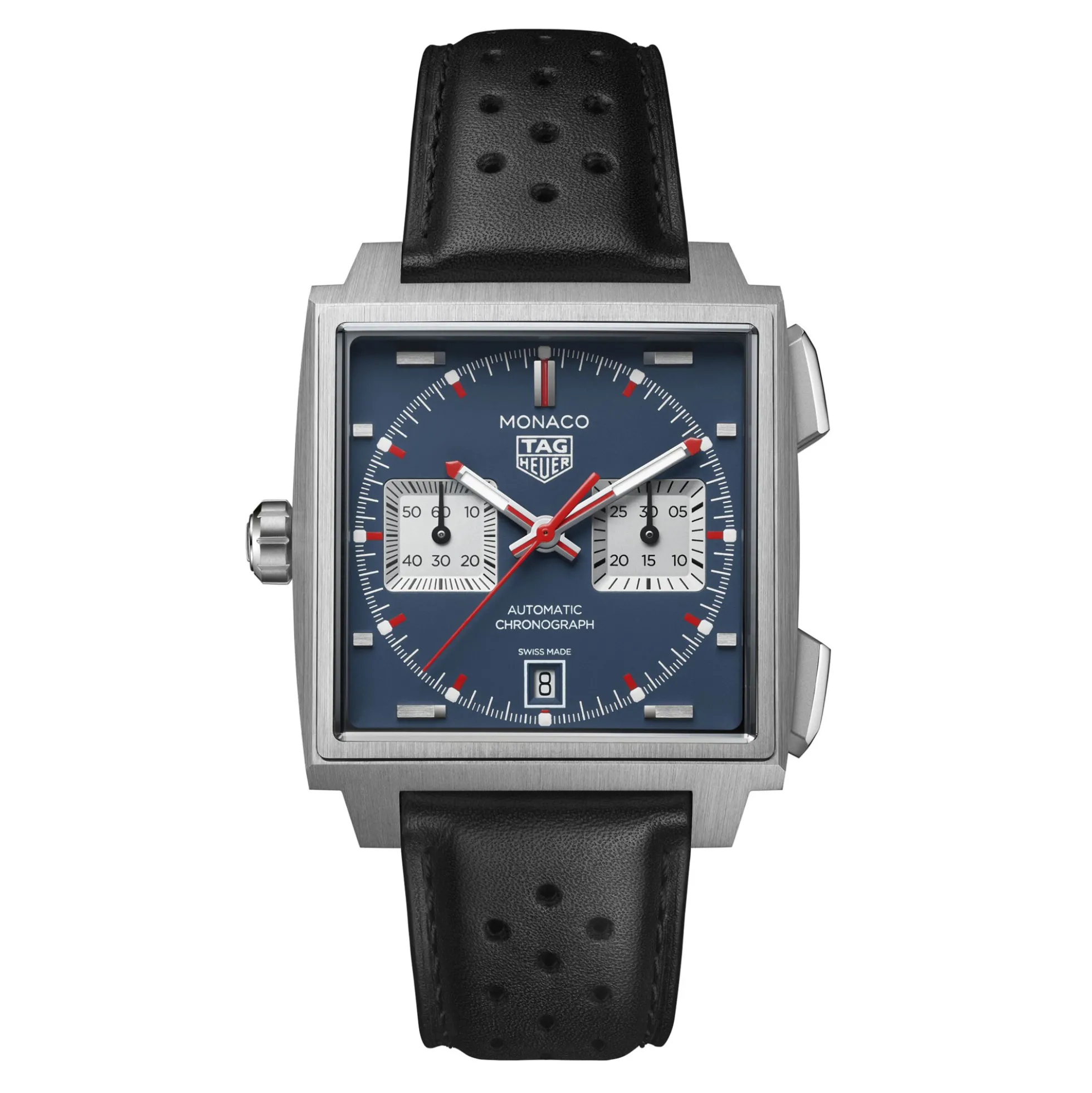 TAG Heuer Monaco Chronograph Blue Dial Watch, 39mm