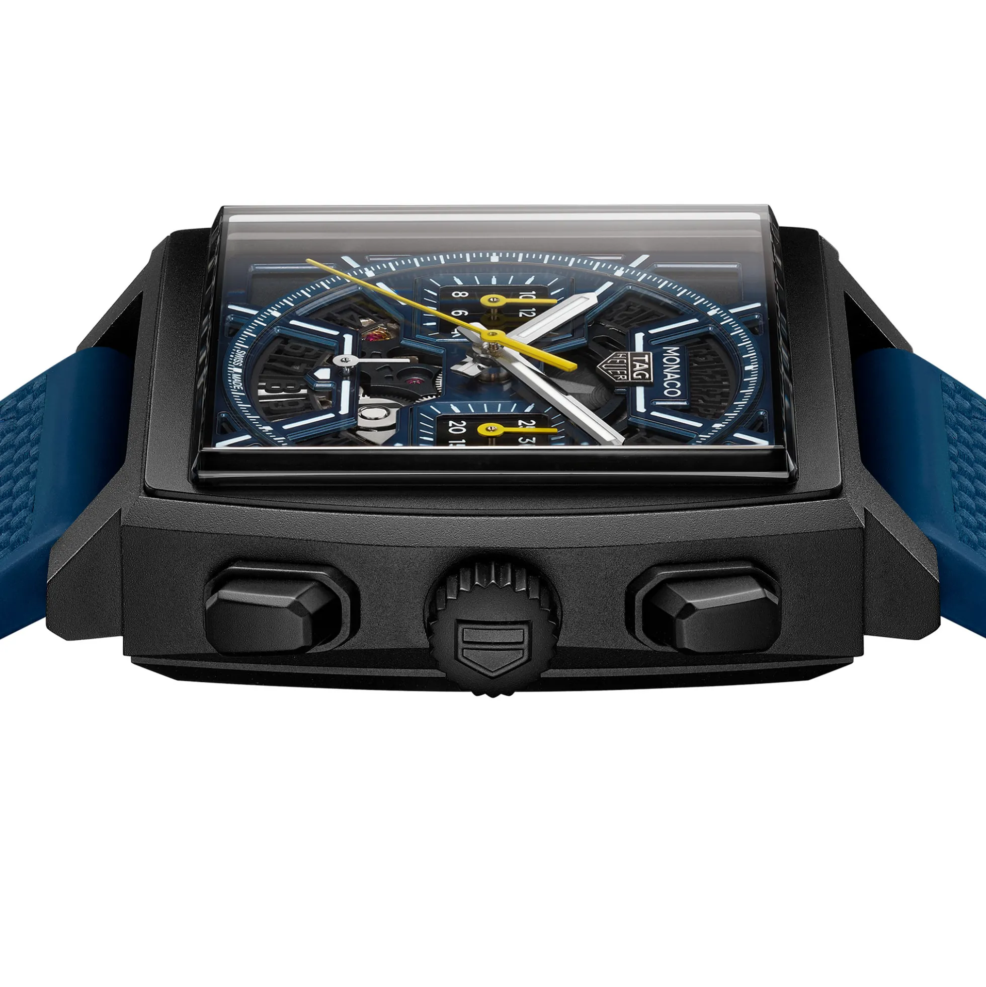 TAG Heuer Monaco Chronograph Blue Dial Watch, 39mm