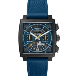 TAG Heuer Monaco Chronograph Blue Dial Watch, 39mm