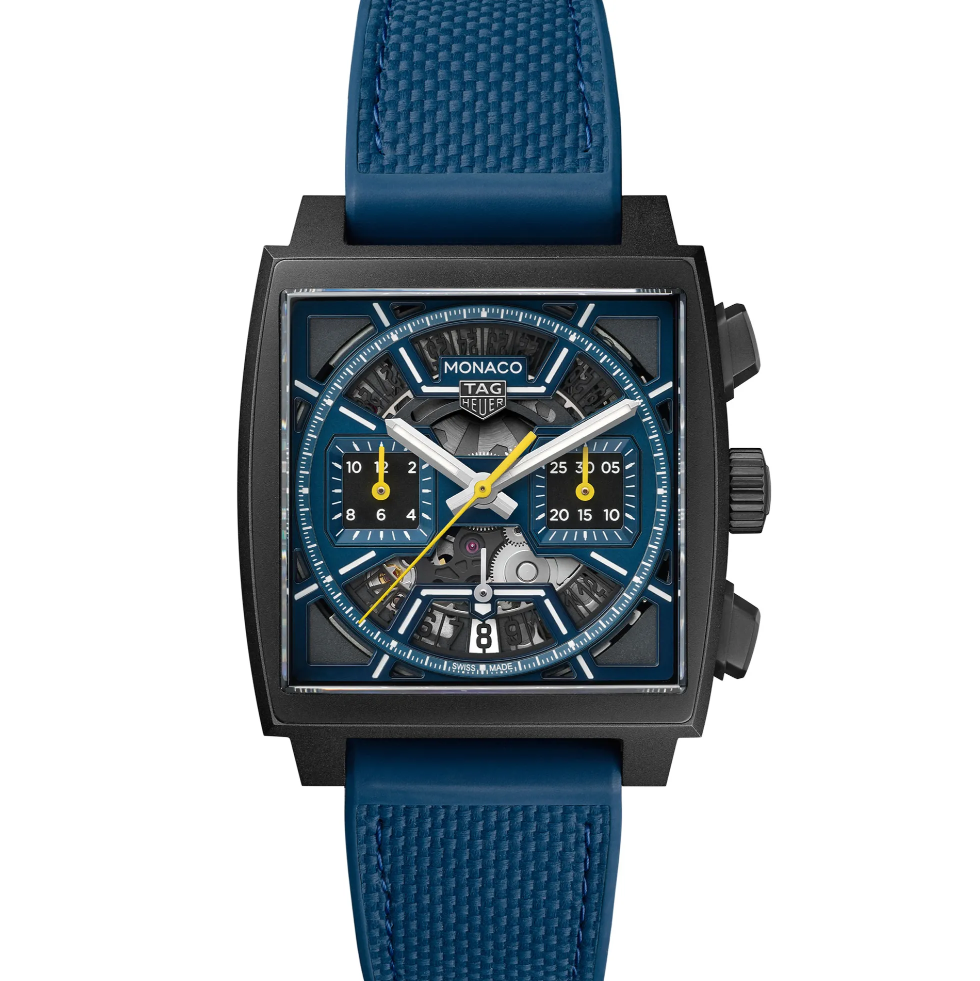 TAG Heuer Monaco Chronograph Blue Dial Watch, 39mm