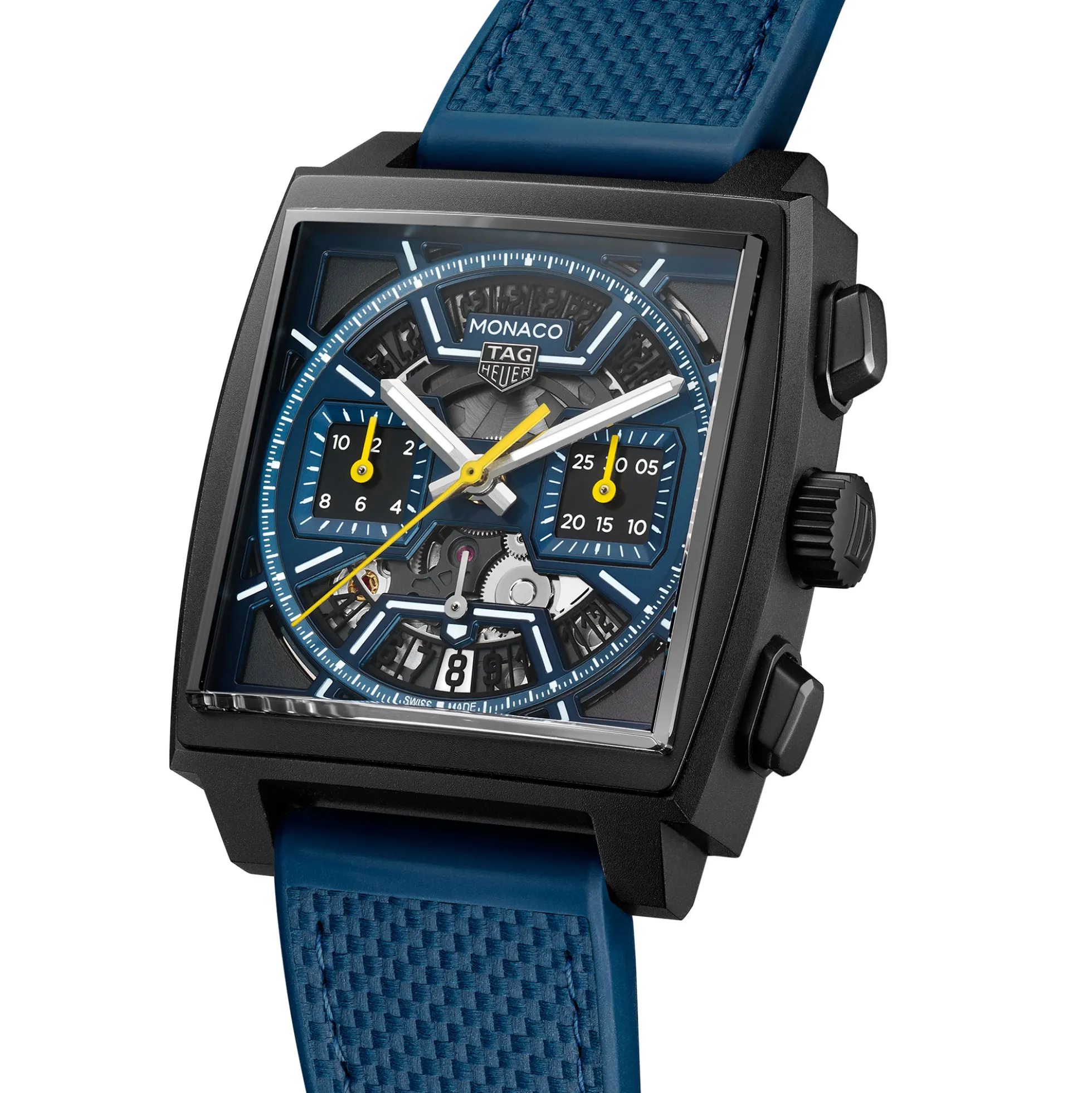 TAG Heuer Monaco Chronograph Blue Dial Watch, 39mm