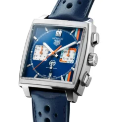 TAG Heuer Monaco Gulf Watch Blue Square Dial, 39mm