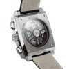 TAG Heuer Monaco Heuer 02 Automatic Mens Blue Leather Chronograph Watch, 39mm