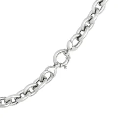Toscano Classic Forzantina Link Necklace, Sterling Silver