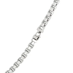 Toscano Classic Veneziana Link Necklace, Sterling Silver