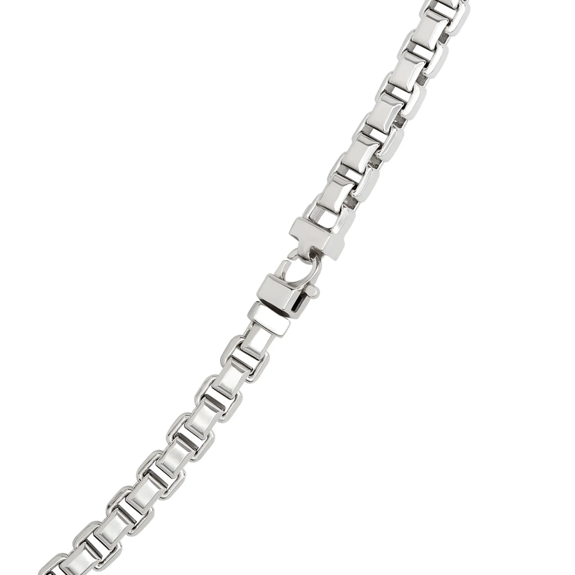 Toscano Classic Veneziana Link Necklace, Sterling Silver