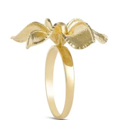 Toscano Flower Ring, 14K Yellow Gold