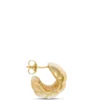 Toscano Fluted Cuff Hoops, 14K Yellow Gold