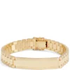Toscano Gents 8.5-Inch Link Bracelet, 14K Yellow Gold