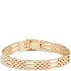 Toscano Gents 8.5-Inch Link Bracelet, 14K Yellow Gold