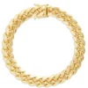 Toscano 9-Inch Cuban Link Bracelet, 14K Yellow Gold