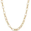 Toscano 18-Inch Double Wire Gold Link Necklace, 14K Yellow Gold
