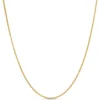 Toscano 18 Inch Franco Link Necklace, 14k Yellow Gold