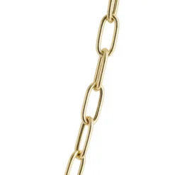 Toscano 18-Inch Oval Link Necklace, 14K Yellow Gold