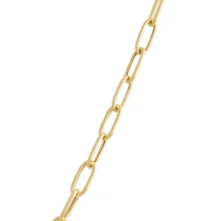 Toscano 20-Inch Oval Link Necklace, 14K Yellow Gold