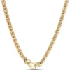 Toscano 18-Inch Popcorn Link Necklace, 14K Yellow Gold
